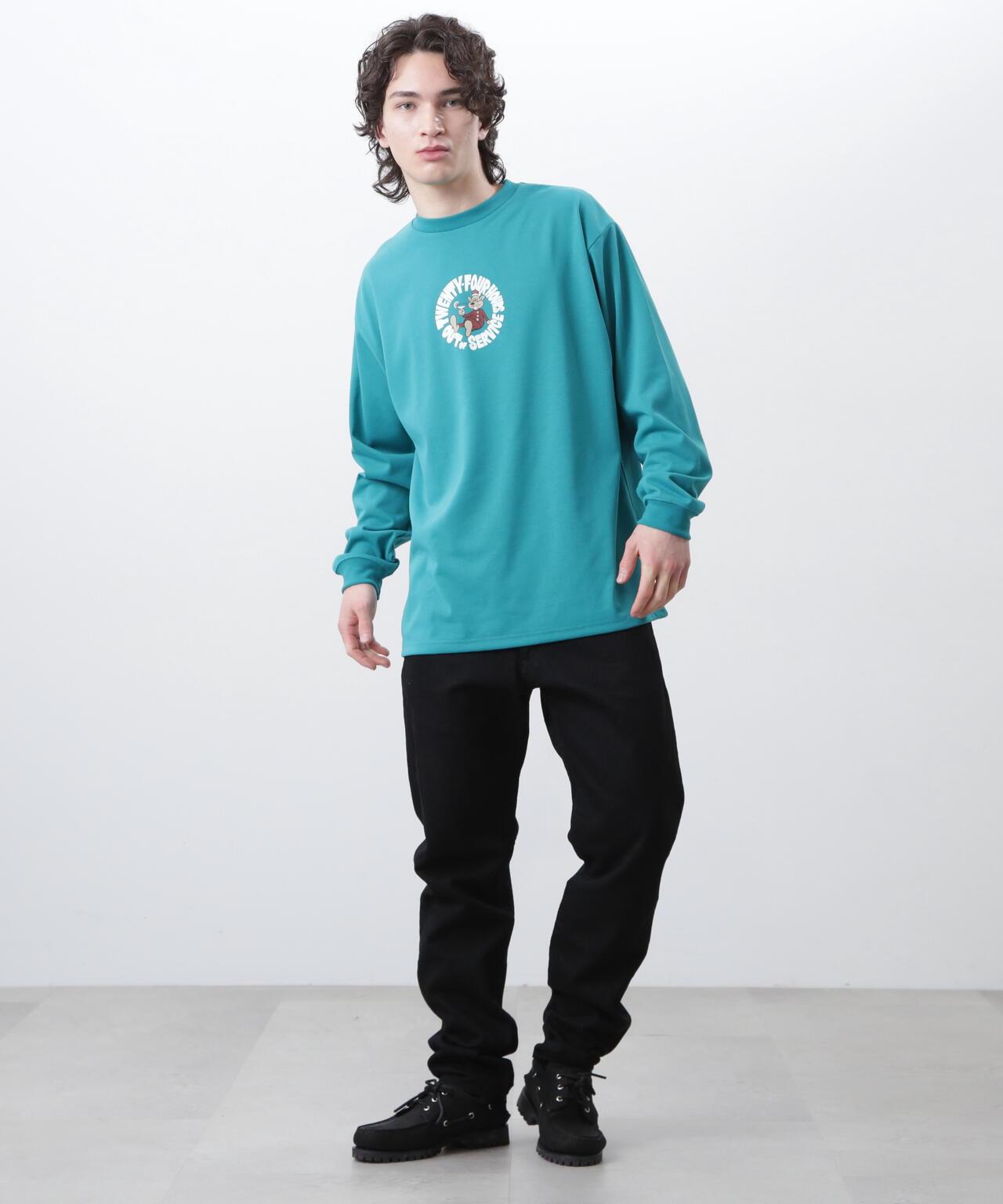 MANASTASH/マナスタッシュ RE:POLY L/S TEE 24HRS 長袖T恤