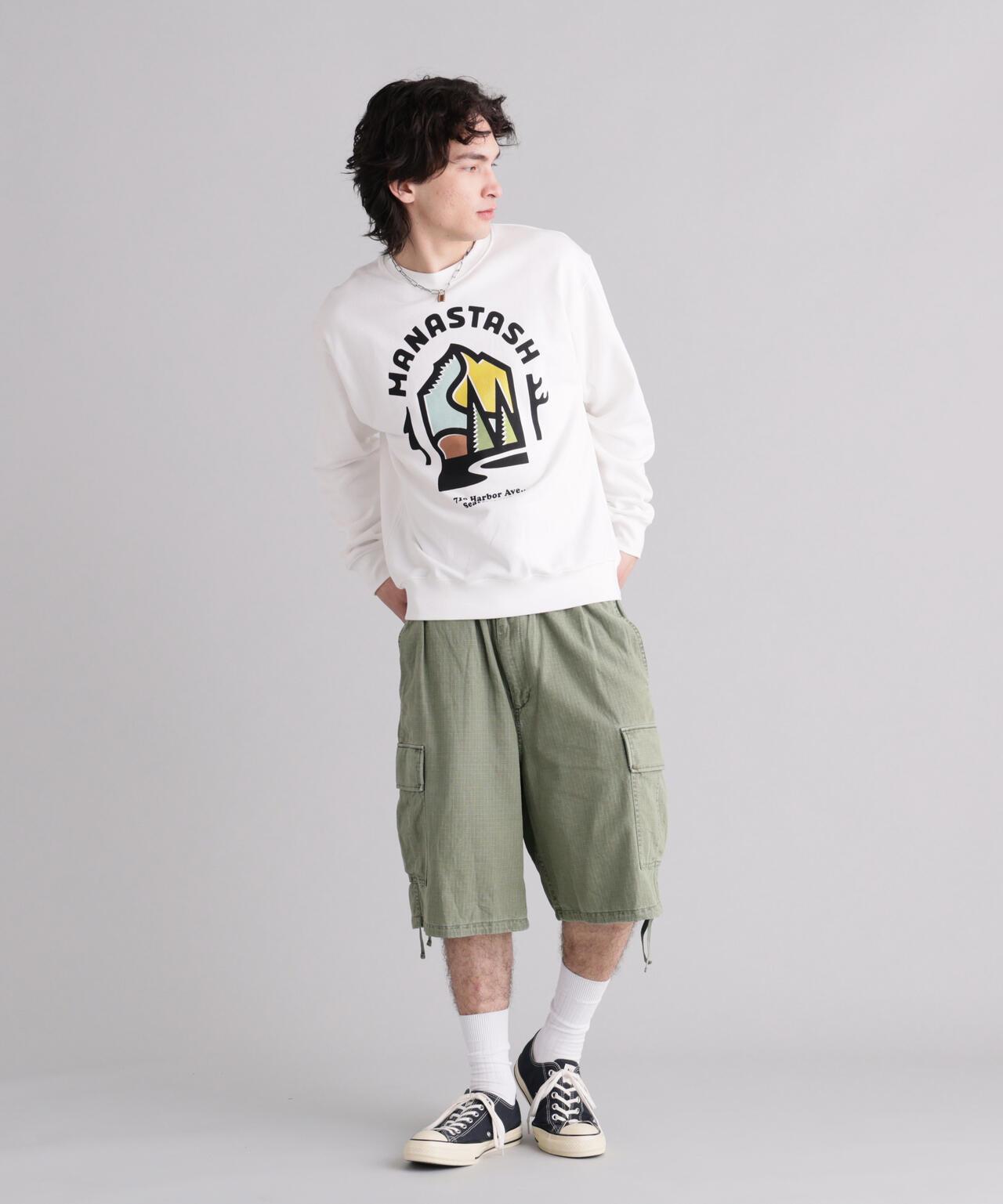 MANASTASH/マナスタッシュ Citee Sweat OUTDOOR 衛衣