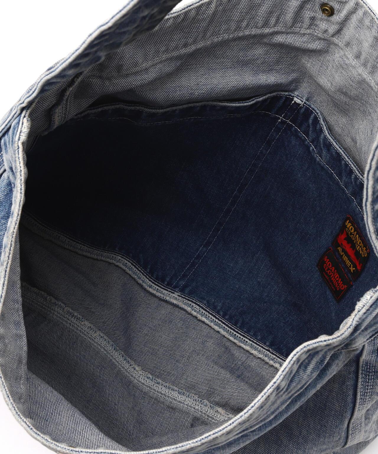 《AVIREX|MOANDMO CLOTHING》 DENIM POSTMAN BAG
