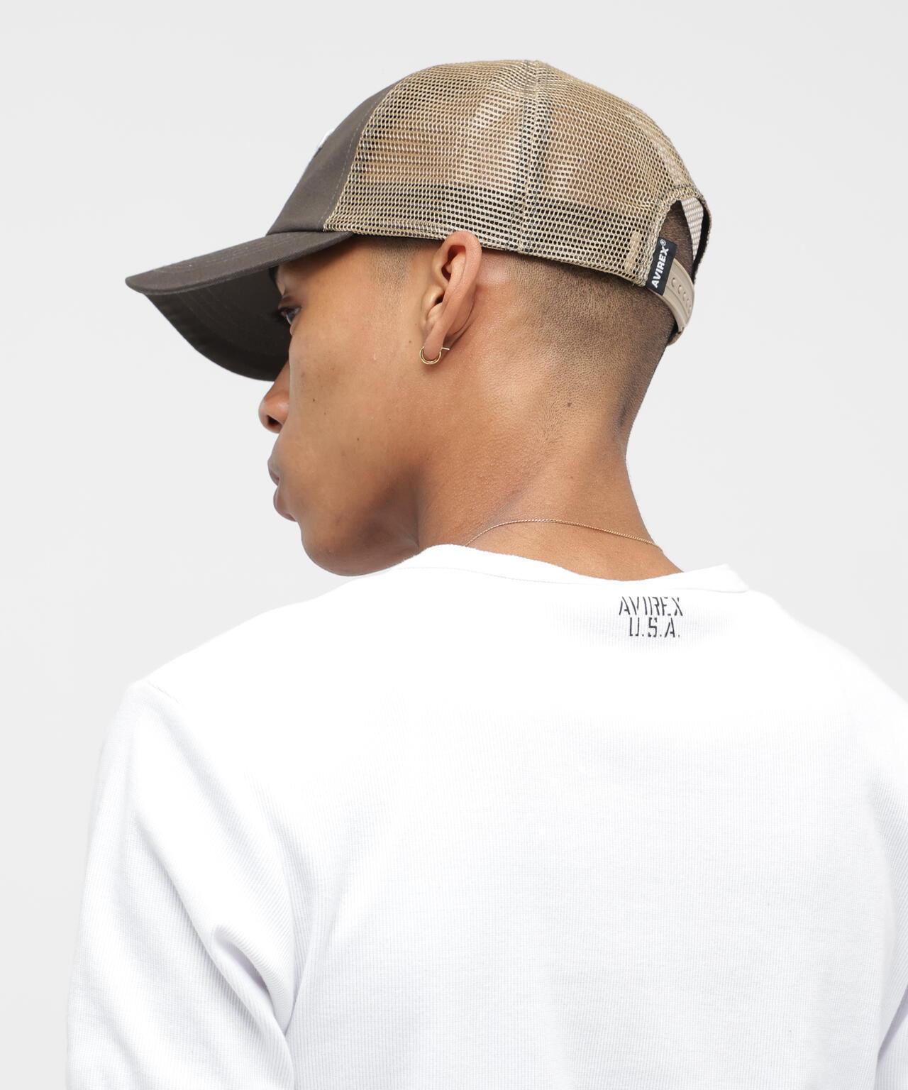 MILITARY WAPPEN TWILL MESH CAP 帽子