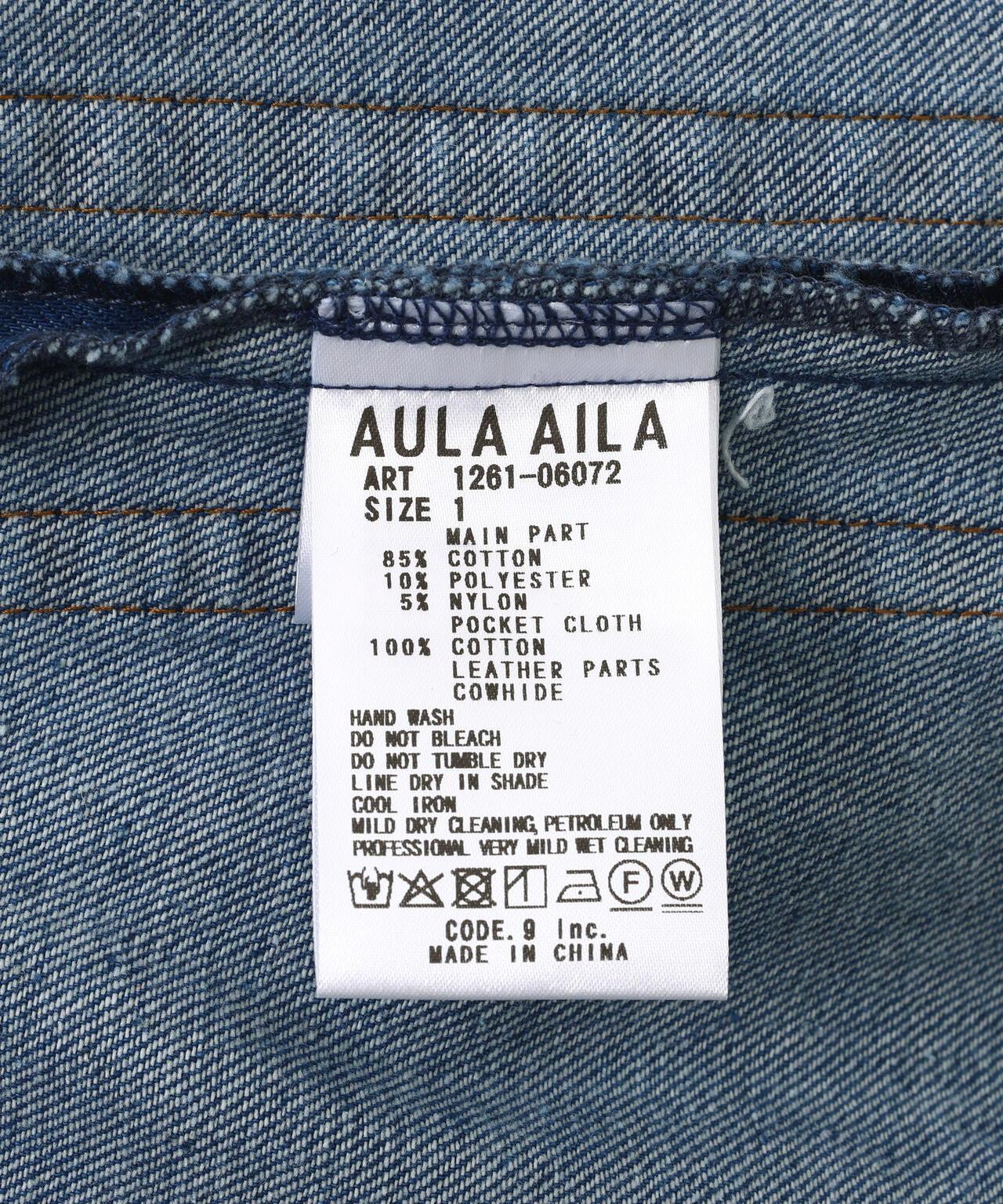 AULA AILA アウラアイラ 聯名 繭形牛仔褲
