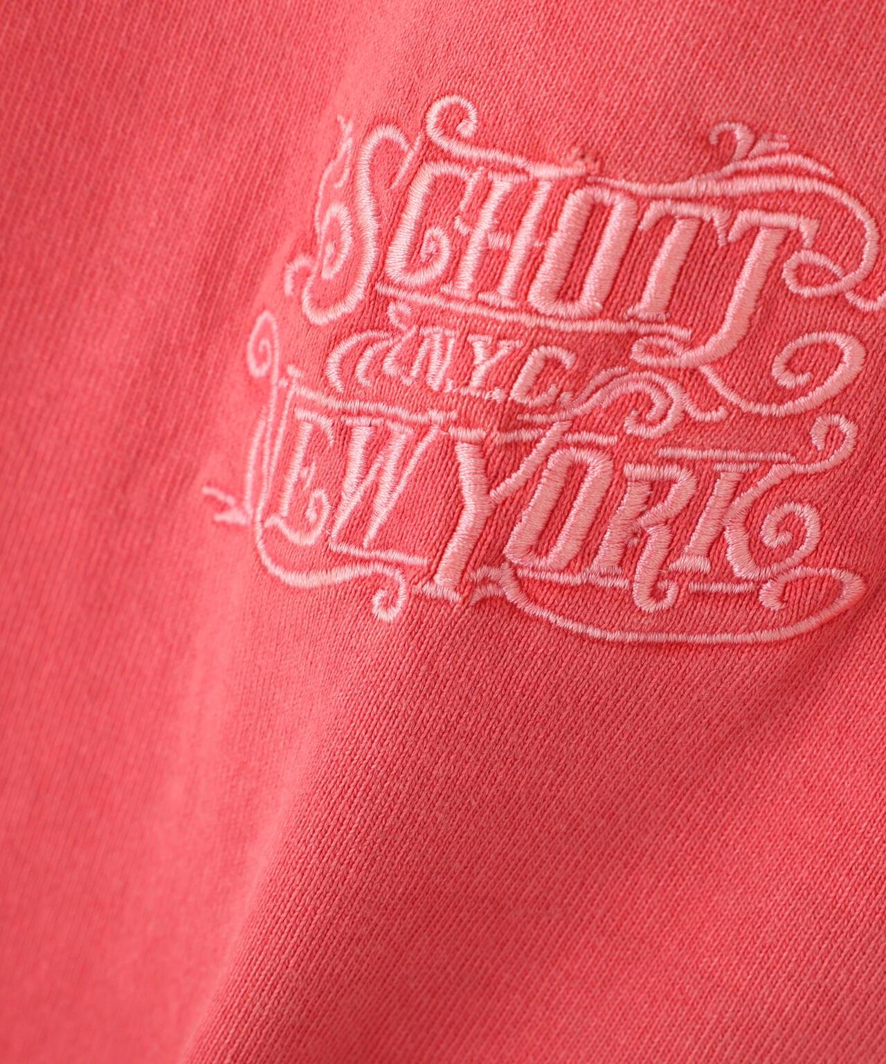 ARABESQU EMB. COMPACT T-SHIRT 阿拉貝斯克刺繡 修身T恤