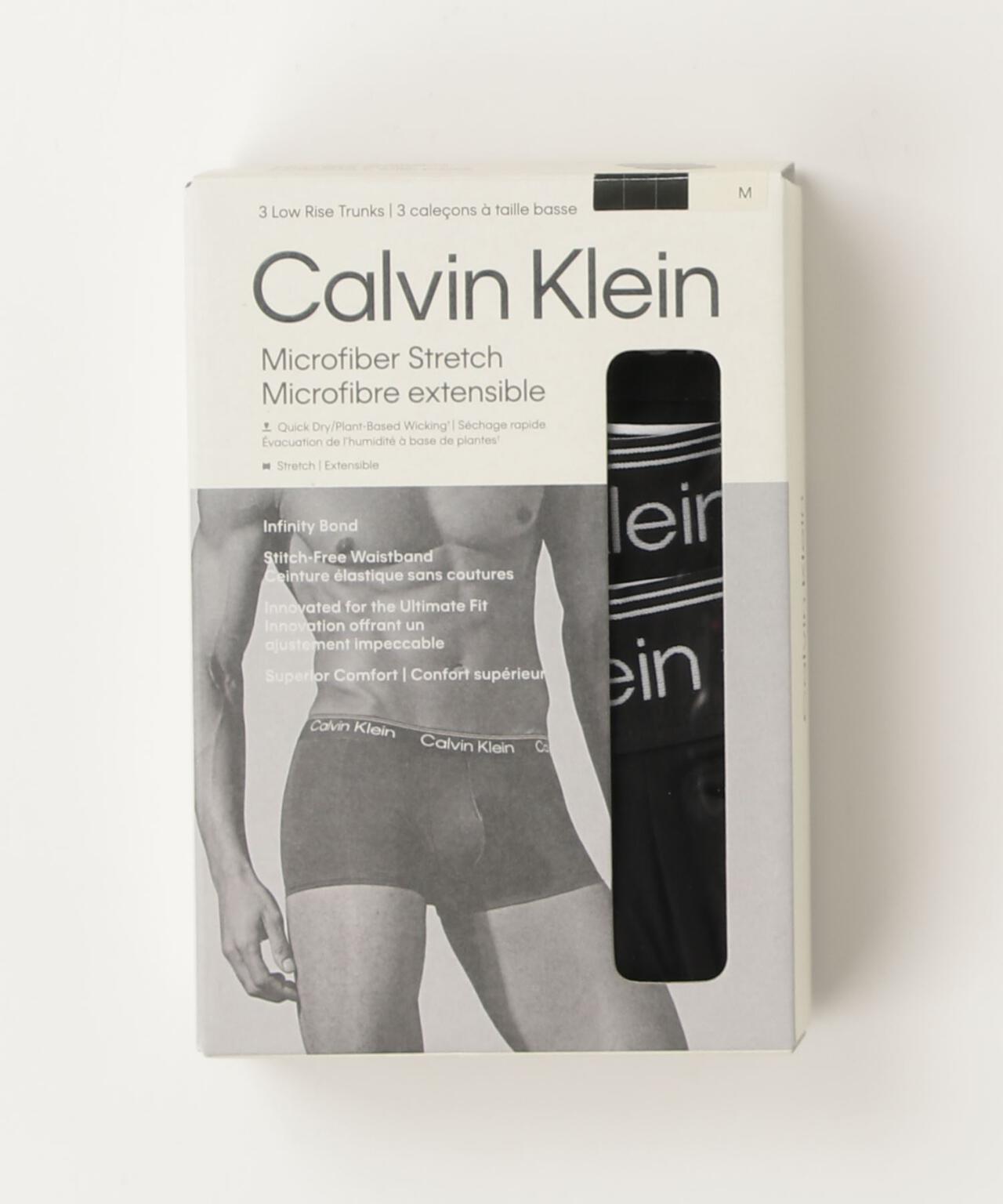 Calvin Klein LOWRISE TRUNK 3PK 低腰TRUNK款 平角內褲 3枚裝