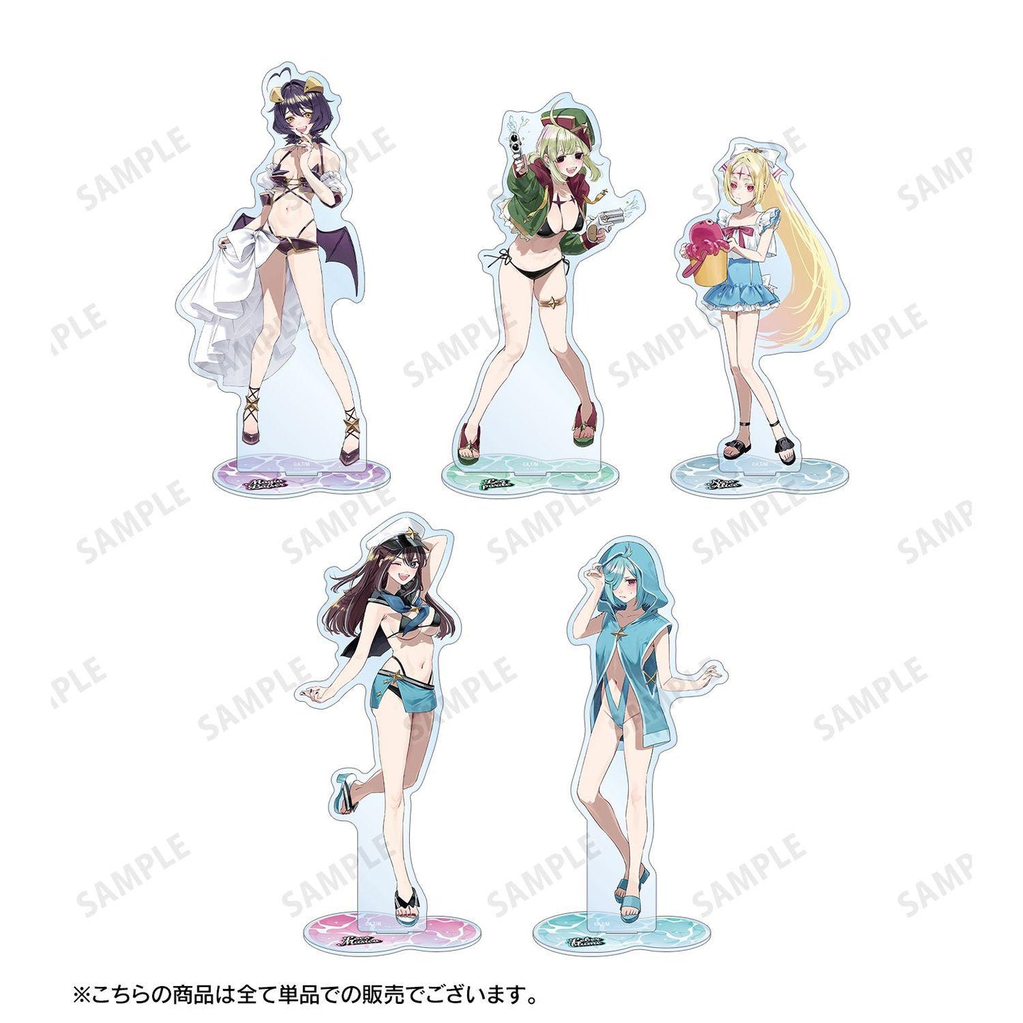 夢想成為魔法少女 羅科穆吉卡系列 千種みのり BIG亞克力立牌 水著ver.