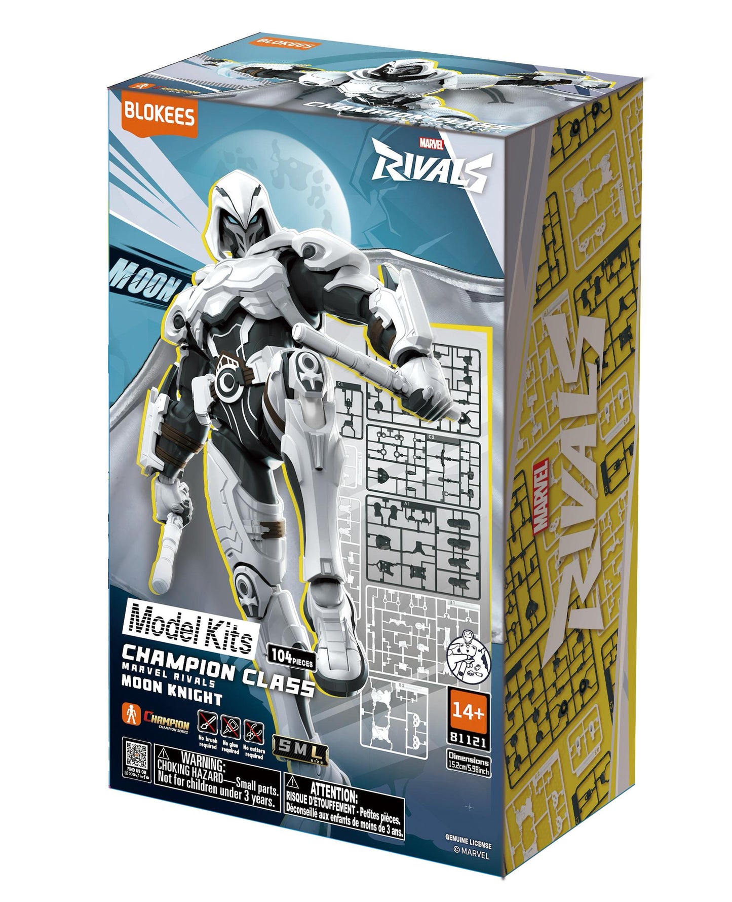 《漫威》 マーベルライバルズ(漫威爭鋒) Blokees CC10 ムーンナイト 周邊