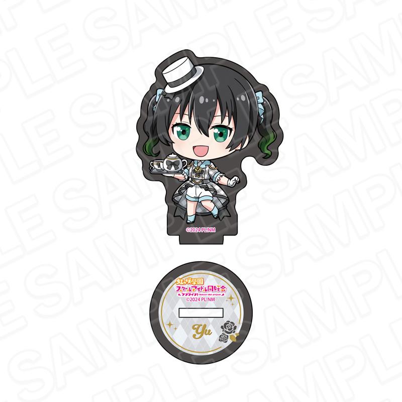 ラブライブ!虹ヶ咲學園スクールアイドル同好會(虹咲學園學園偶像同好會) 高咲侑 迷你亮片亞克力立牌 ティータイム デフォルメ ver.