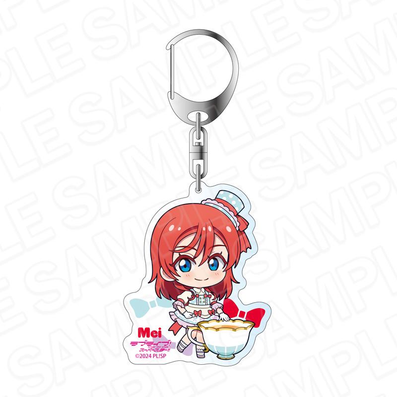 ラブライブ!スーパースター!!(拉拉!超級明星!!) 米女メイ 亞克力鑰匙扣 ティータイム デフォルメ ver.
