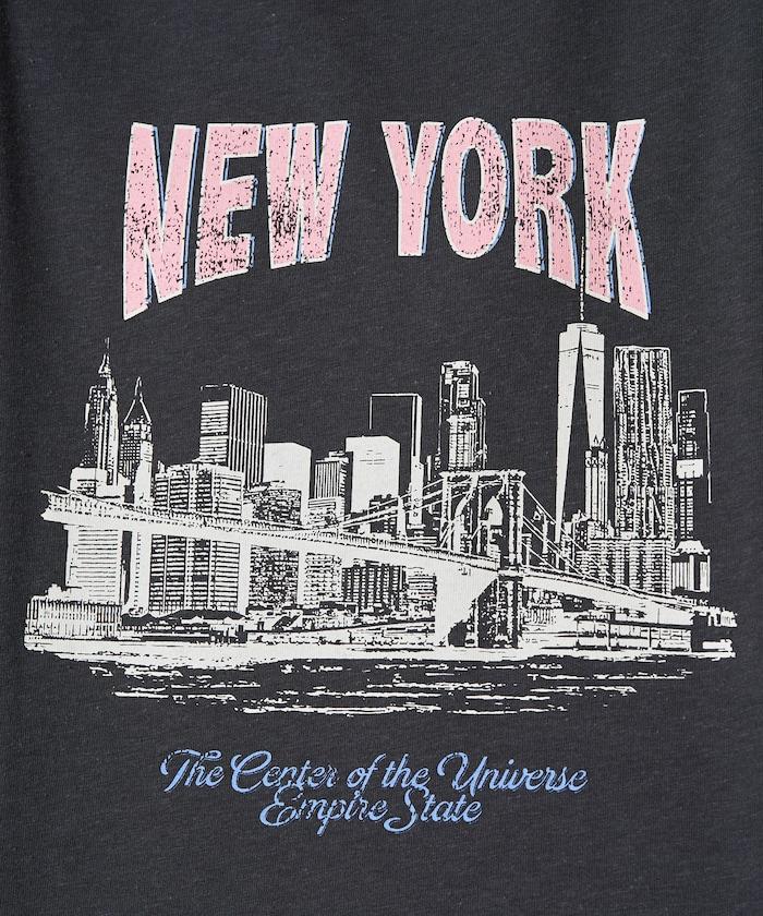 復古風 NEWYORK 短袖T恤