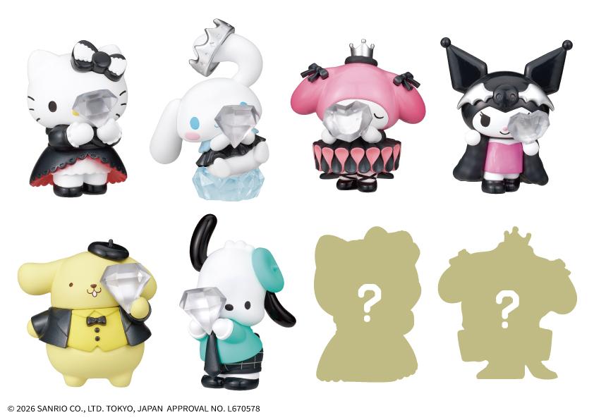 《三麗歐》(三麗歐) 藏藏珠寶禮服系列 八入盒裝擺件【BOX】