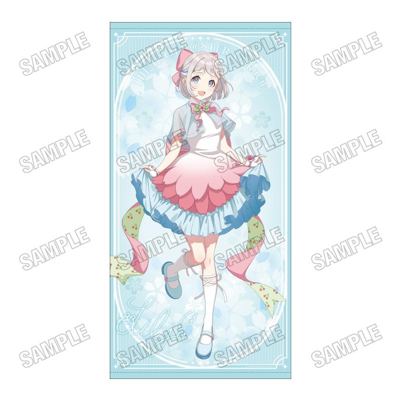 學園アイドルマスター(學院偶像大師) 葛城リーリヤ 等身大掛毯 6號 サクライロver.
