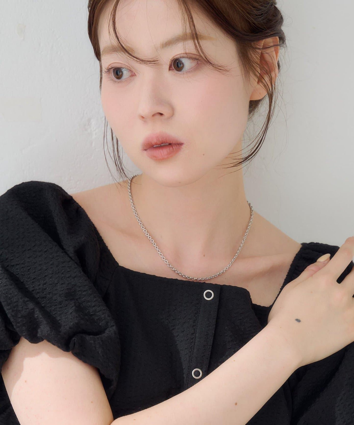 fiw. 心形鏈條項鍊