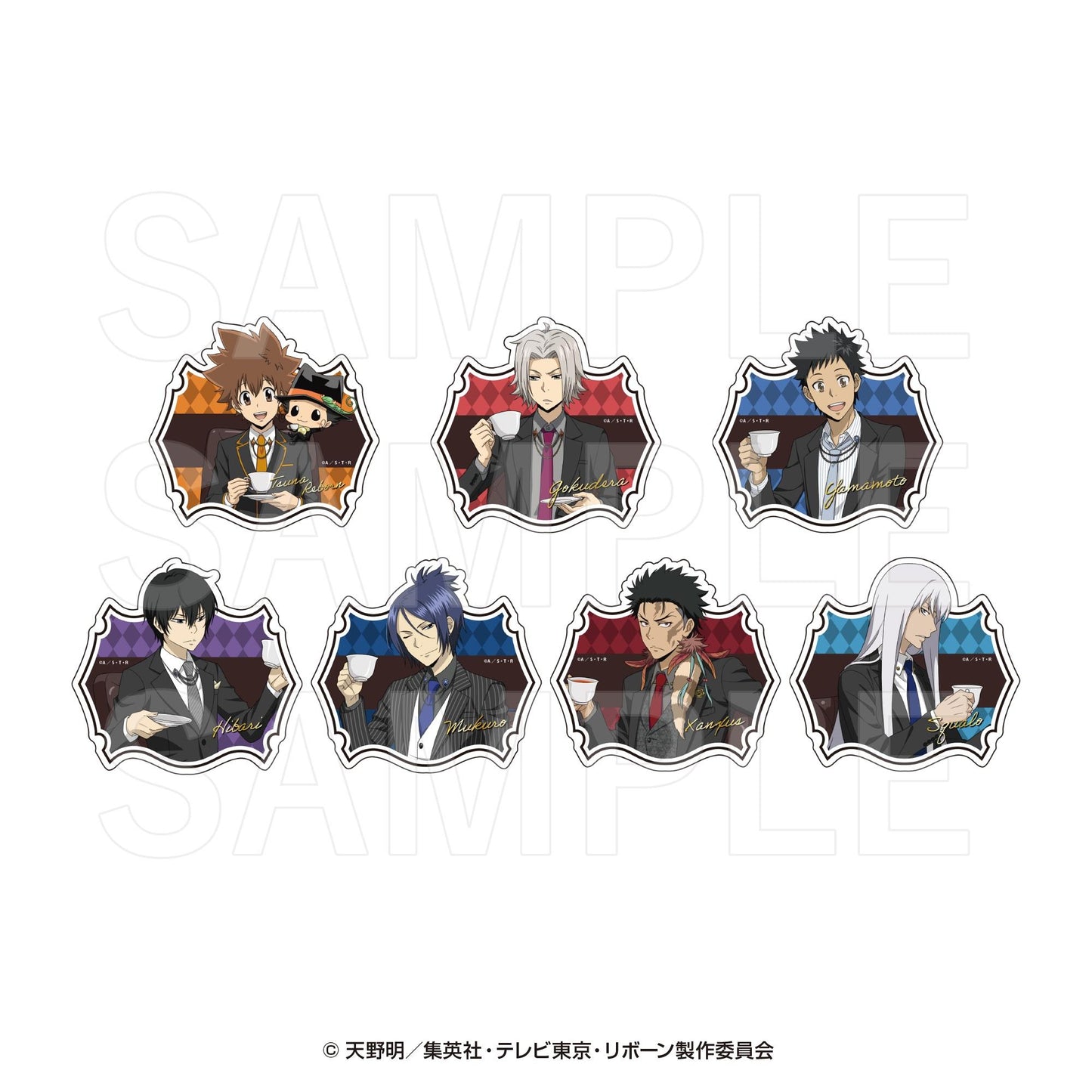 家庭教師HITMAN REBORN!(家庭教師HITMAN REBORN!) 切割貼紙套裝