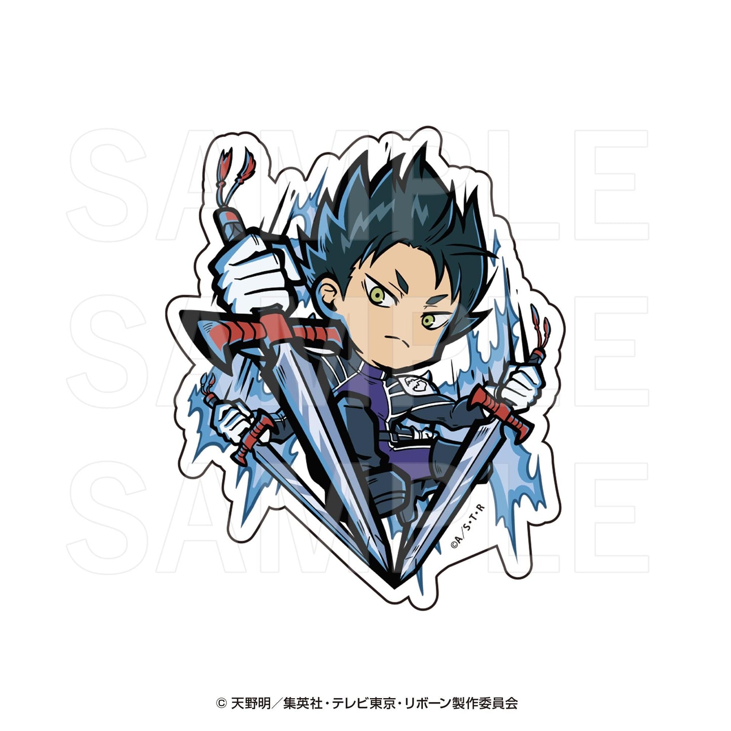 《家庭教師HITMAN REBORN!》(家庭教師HITMAN REBORN!) 伊特恩系列 幻騎士 貼紙