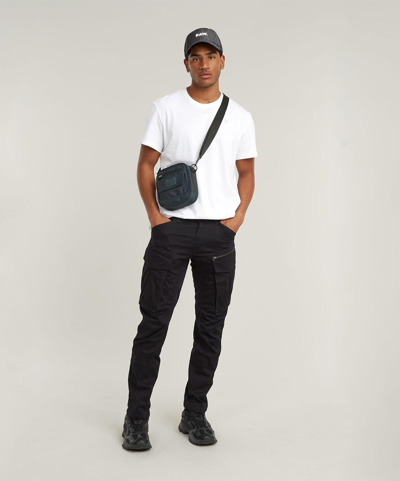G-STAR RAW ROVIC ZIP 3D REGULAR TAPERED 錐形立體拉鍊褲