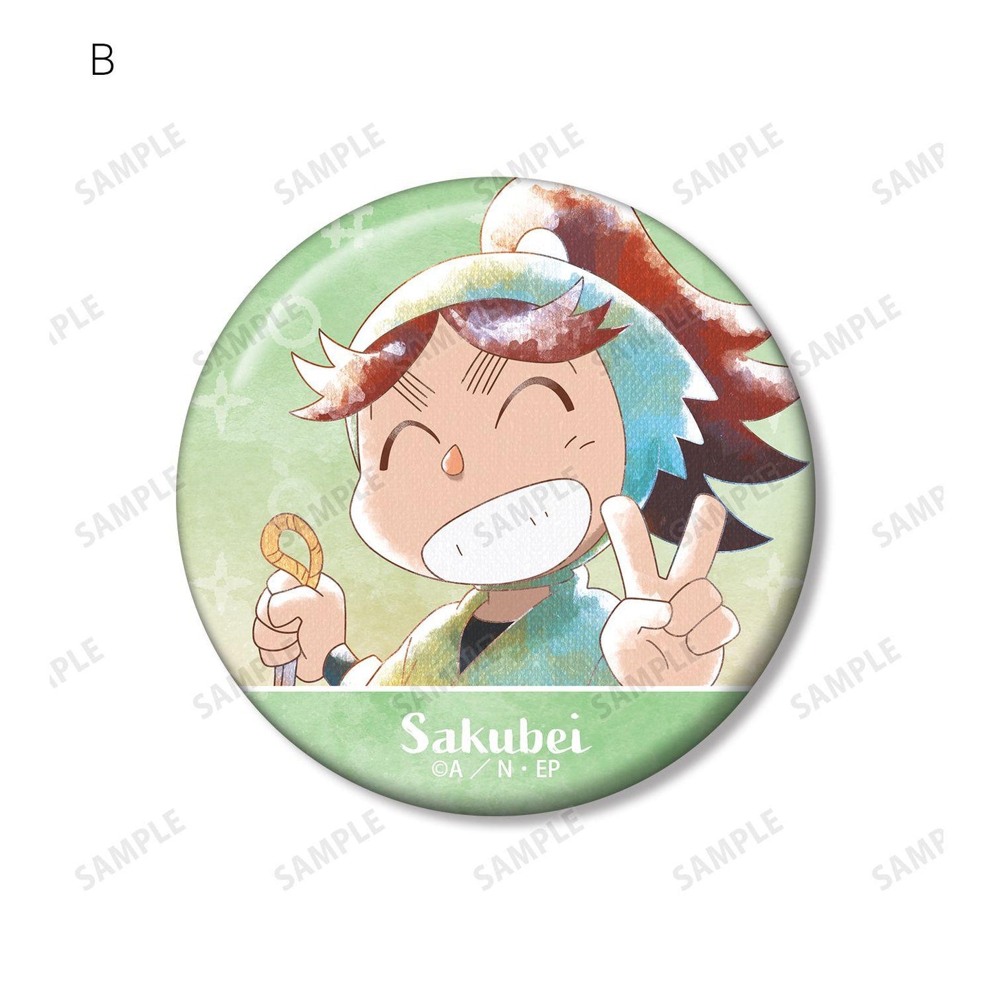 忍者亂太郎(忍者亂太郎) Ani-Art aqua label 第3彈 富松作兵衛 徽章2個套裝