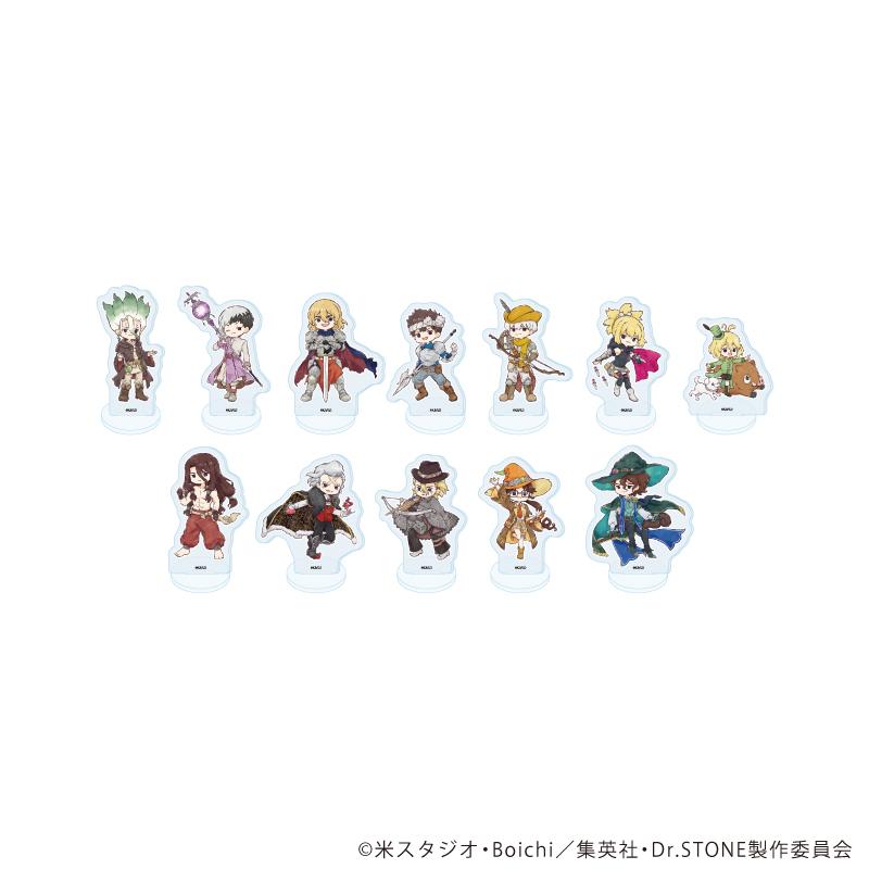 Dr.STONE 石紀元(石紀元) GraphArt插畫系列 完整套裝(12種) 亞克力立牌 20/RPGver.