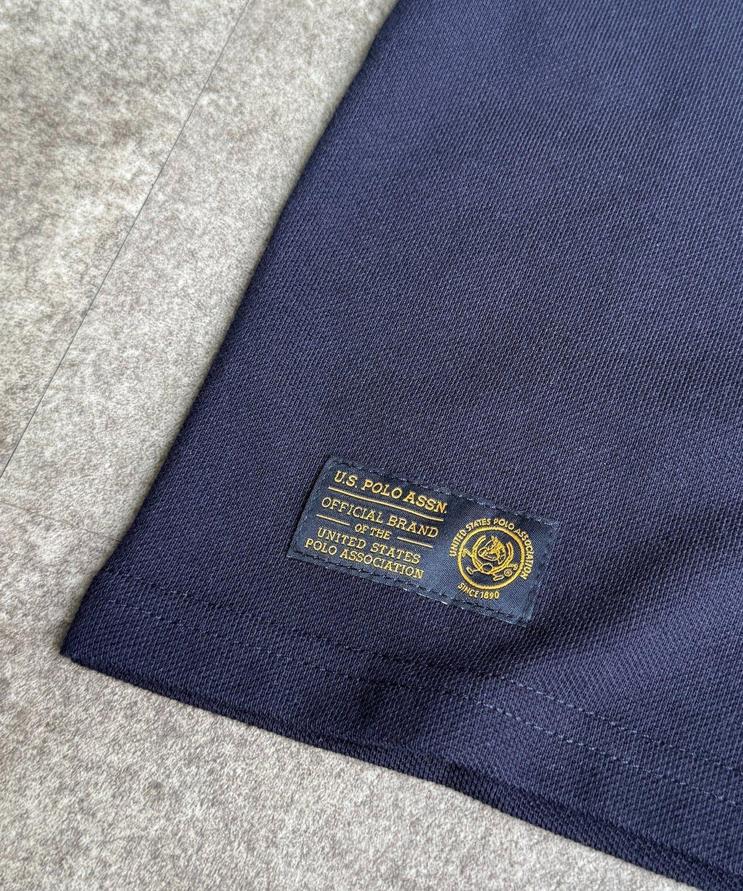 U.S. POLO ASSN. 兒童珠地亨利領T恤