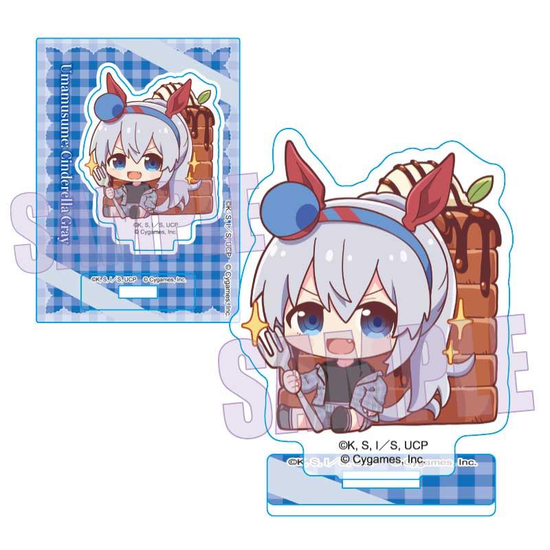 ウマ娘 シンデレラグレイ(賽馬娘灰姑娘灰影) 小立牌 タマモクロス 巧克力款