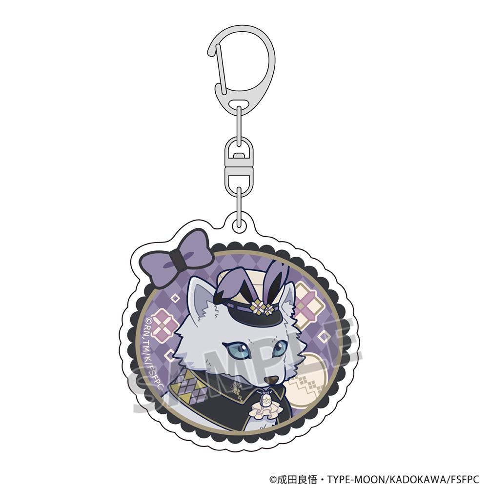 Fate/strange Fake(奇異贗品) 銀狼の合成獣 亞克力鑰匙扣 ミニキャラ款