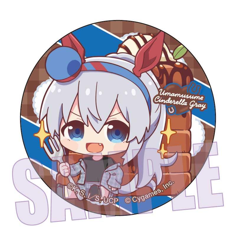 ウマ娘 シンデレラグレイ → 作品名(日文+中文) 中文常用名:賽馬娘灰姑娘灰影 沒有系列名(原名中未出現可識別的系列) 缶バッジ → 徽章 タマモクロス → 角色名(保留日文) (チョコレート) → 款式,可中文化為“巧克力款” 最終商品名如下: 賽馬娘 シンデレラグレイ(賽馬娘灰姑娘灰影) 第二彈缺省 タマモクロス 徽章 巧克力款
