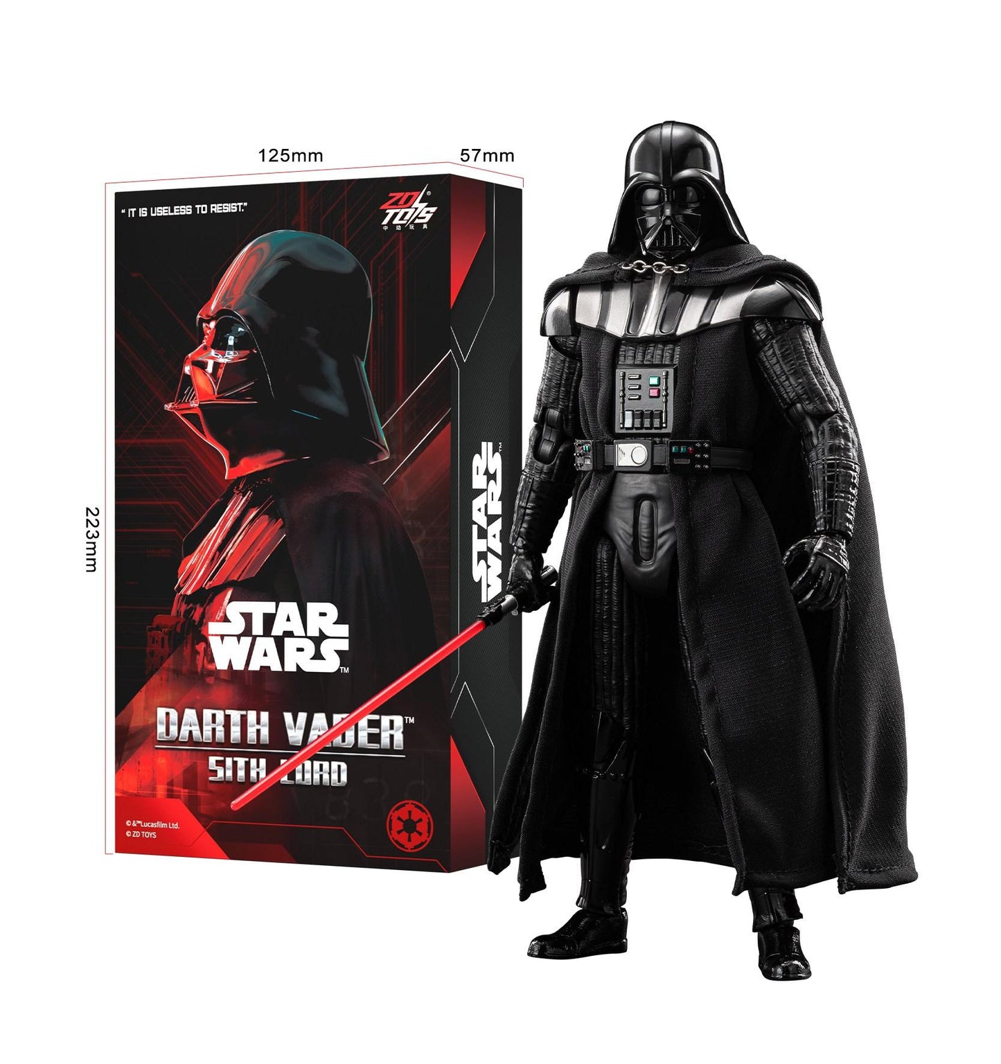スター・ウォーズ(星球大戰) ダース・ベイダー 動作手辦