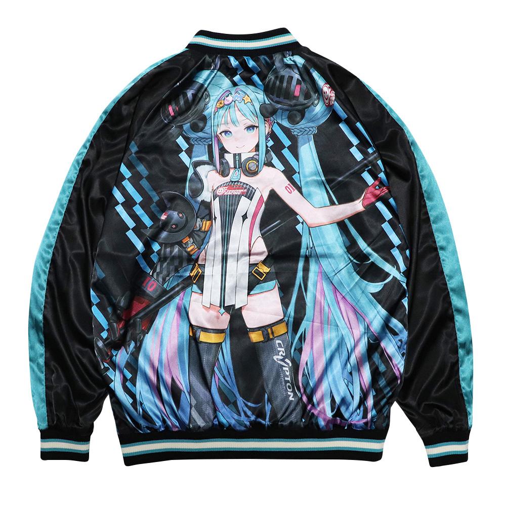 《初音未來》 GT項目 Racing Miku 橫須賀夾克 GSRレーシングミクスカジャン2026 GSRロゴモデル XXL尺碼