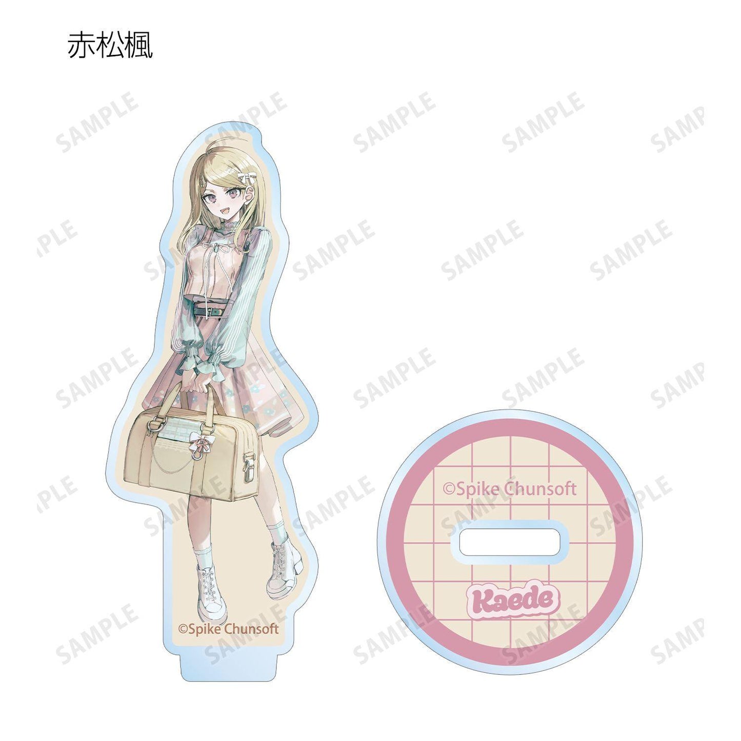 《彈丸論破》(彈丸論破) 綿さん插畫私服旅行ver. 盒抽亞克力立牌 完整BOX(12包)