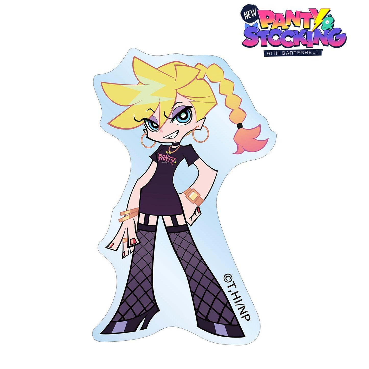 New PANTY & STOCKING with GARTERBELT(吊帶襪天使) パンティ 亞克力貼紙 描き下ろしモデルver. ver.B