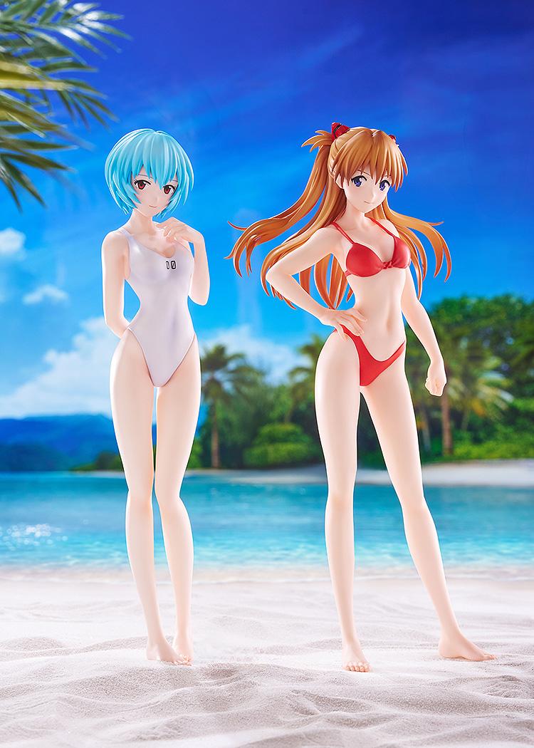 ヱヴァンゲリヲン新劇場版(新世紀福音戰士新劇場版) POP UP PARADE BEACH QUEENS 系列 綾波レイ 手辦 連衣裙style L size