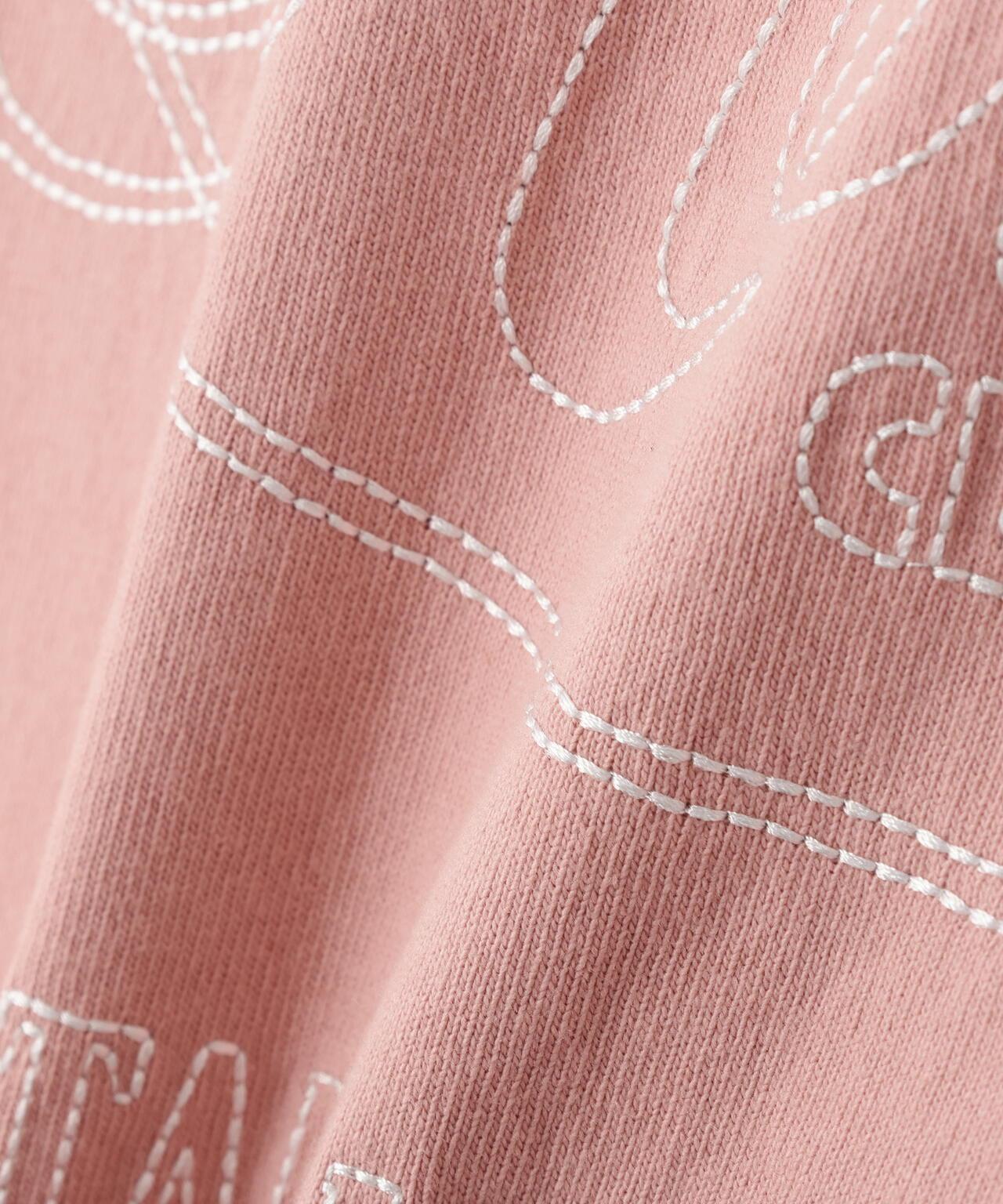 STITCH EMBROIDERY LOGO T-SHIRT T恤