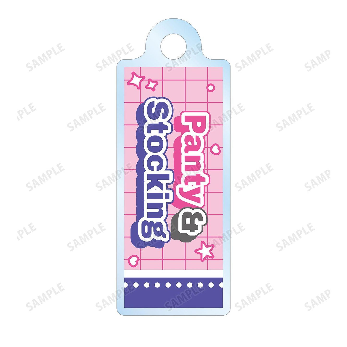 New PANTY & STOCKING with GARTERBELT(潘緹與絲襪) 新繪系列 パンティ&ストッキング 雙連線圈亞克力鑰匙扣 model ver. ver.A