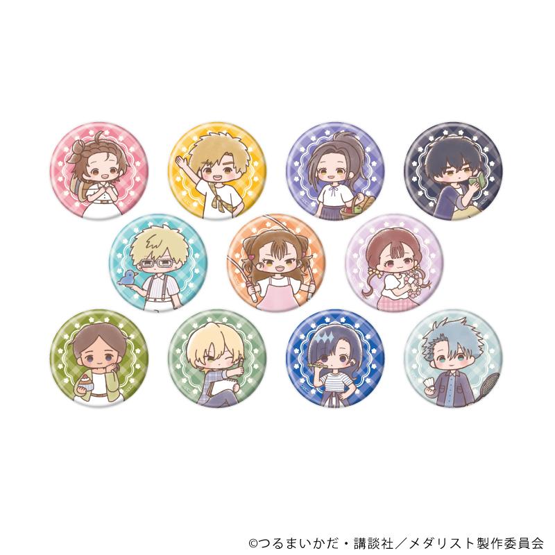 メダリスト(花滑女王) GraphArt系列 04款 野餐ver. 徽章 11種完整套裝
