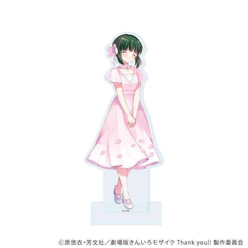 黃金ピンポン(黃金拼圖) 大號亞克力立牌 11 大宮忍 生日禮服ver 新繪插畫款