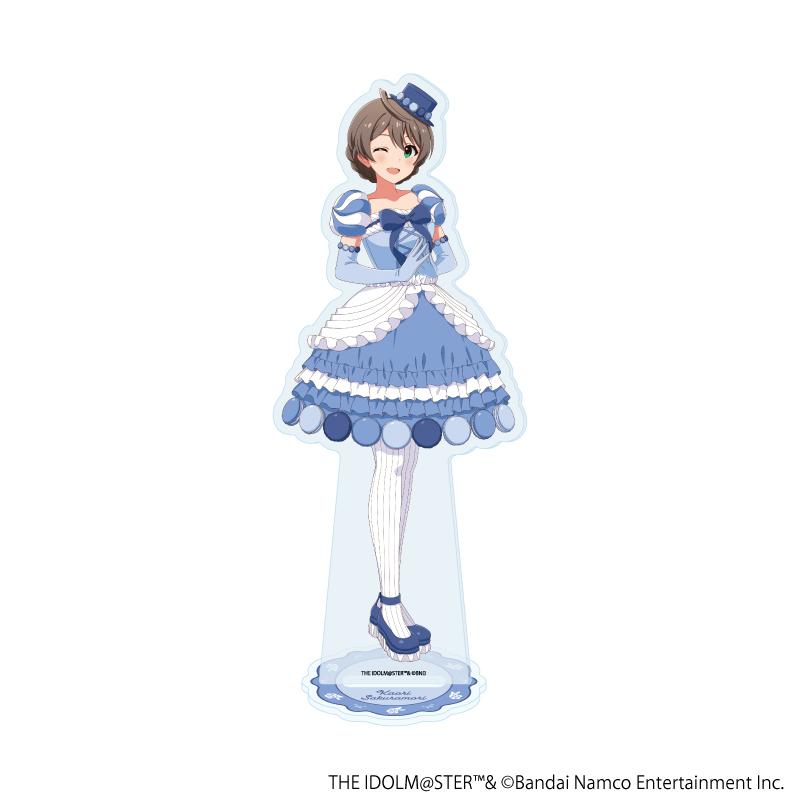 アイドルマスター ミリオンライブ!(偶像大師 百萬人演唱會!) 第35款 桜守歌織 亞克力立牌 マカロンドレスver.