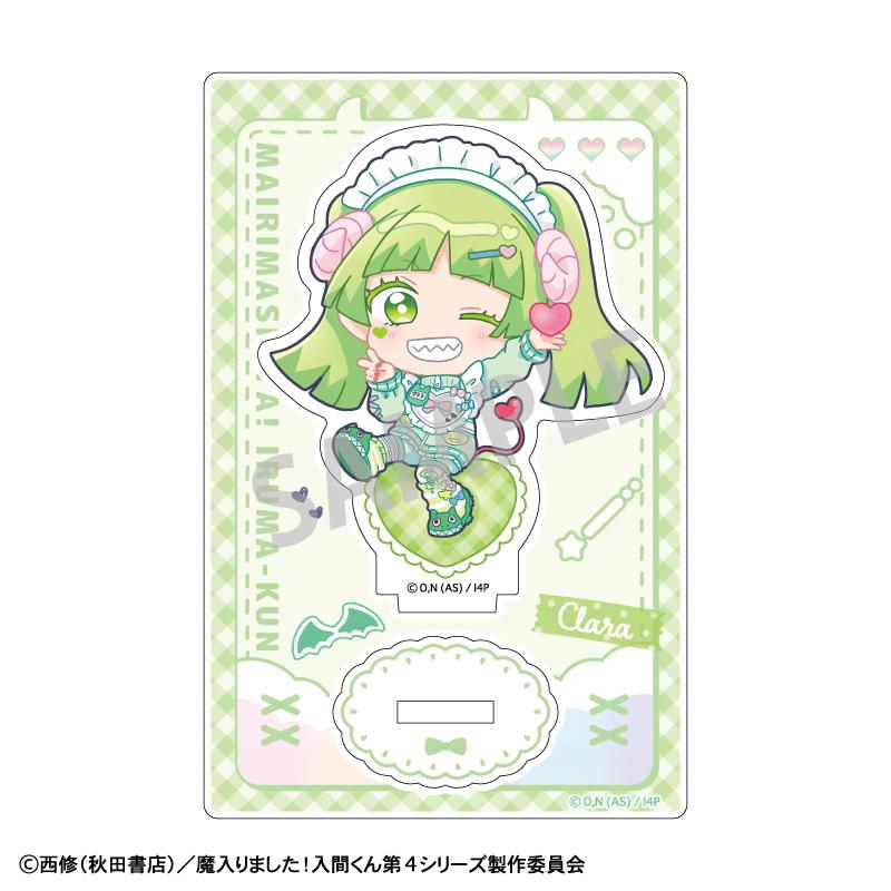 《入間同學入魔了!》 ウァラク・クララ 迷你亞克力立牌 ジャージメイド描き起こし款