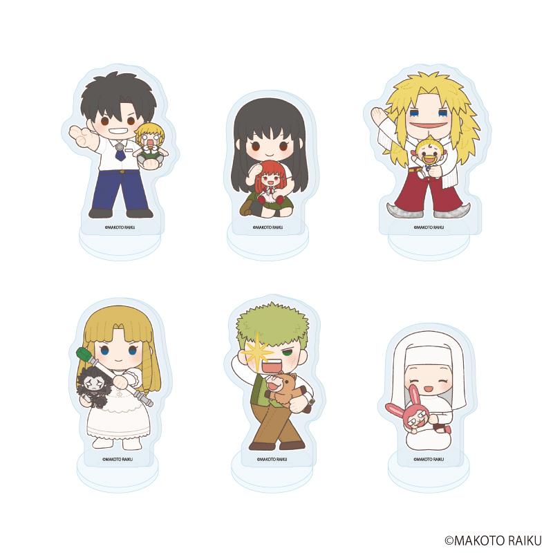 金色のガッシュ!!(金色的卡修) 第04彈 亞克力小立牌 完整套裝 6個裝