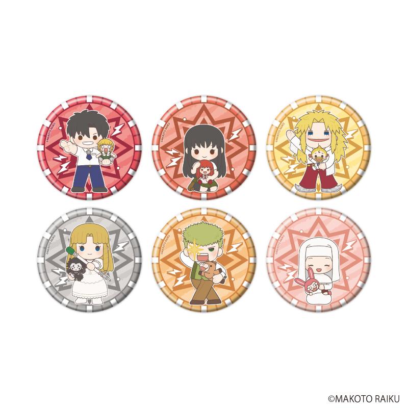 金色のガッシュ!!(金色的卡修) PoteNui藝術系列 07號 徽章 全套6款