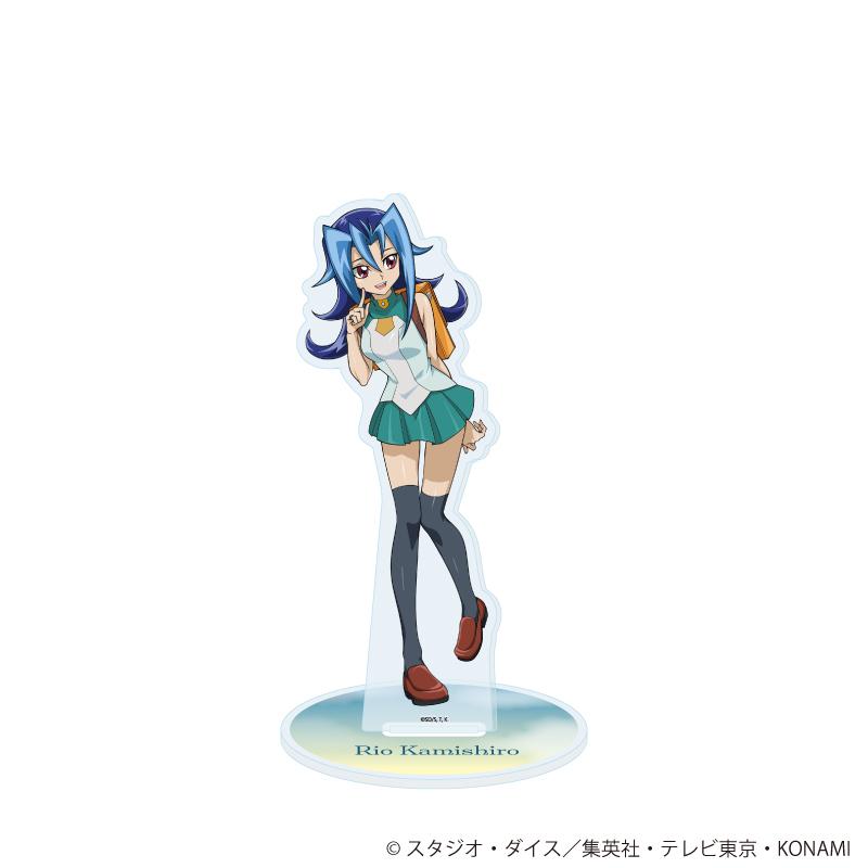 遊☆戱☆王ZEXAL(遊戲王ZEXAL) 神代璃緒 亞克力立牌 12款 描き下ろし插畫款