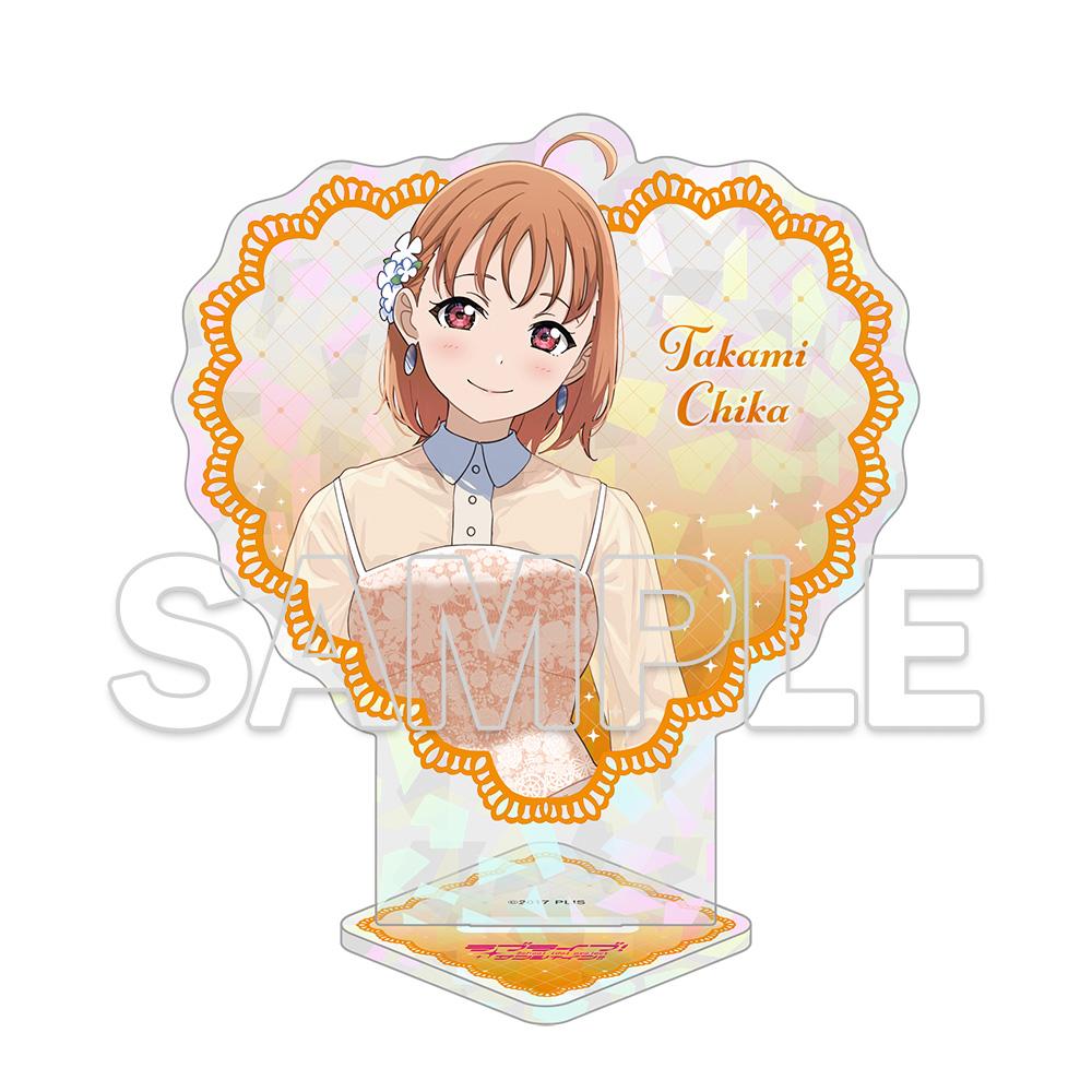 ラブライブ!サンシャイン!!(LoveLive! Sunshine!!) Aqours 千歌 心形亞克力立牌