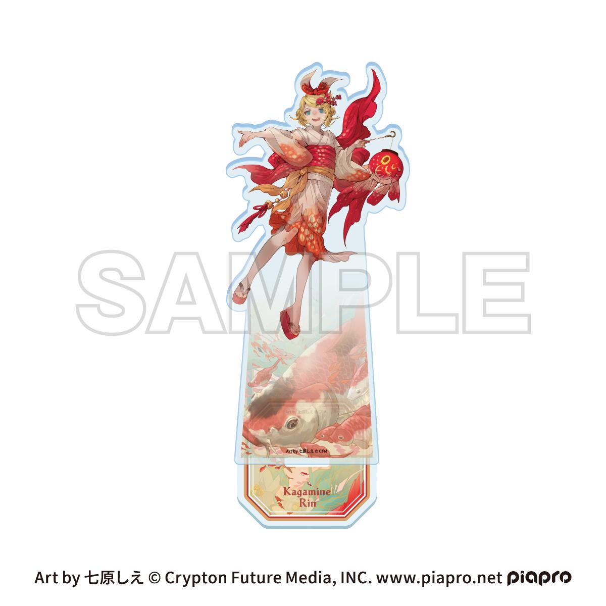 《初音未來》 《Piapro Characters》 cosmetics 音彩之粧系列 鏡音リン 亞克力立牌