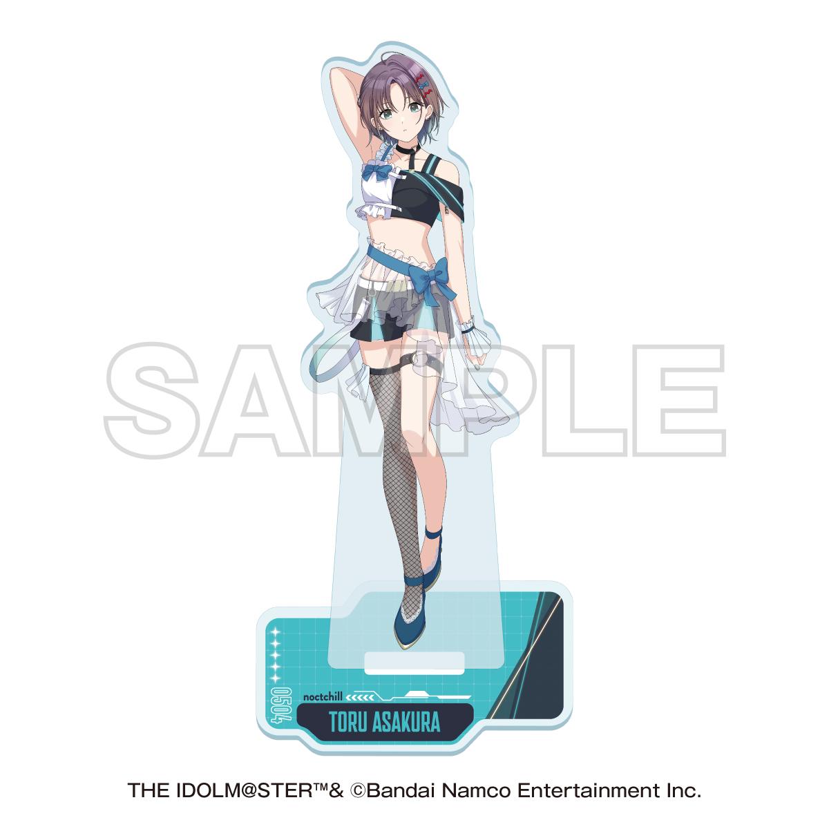 アイドルマスター シャイニーカラーズ(偶像大師 閃耀色彩) NTTドコモ聯名系列 淺倉透 亞克力立牌