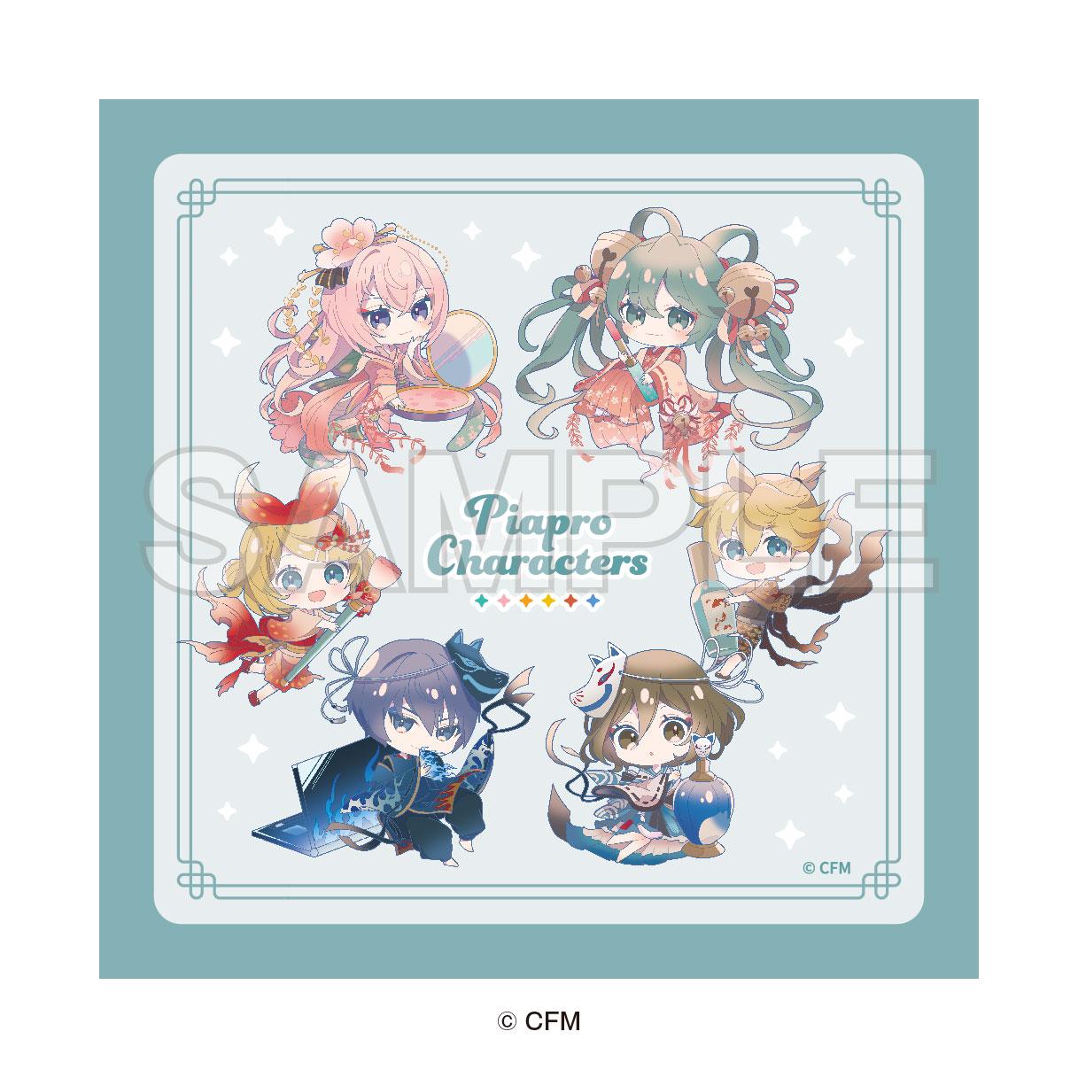 《初音未來》《Piapro Characters》 音彩之粧系列 cosmetics 迷你毛巾