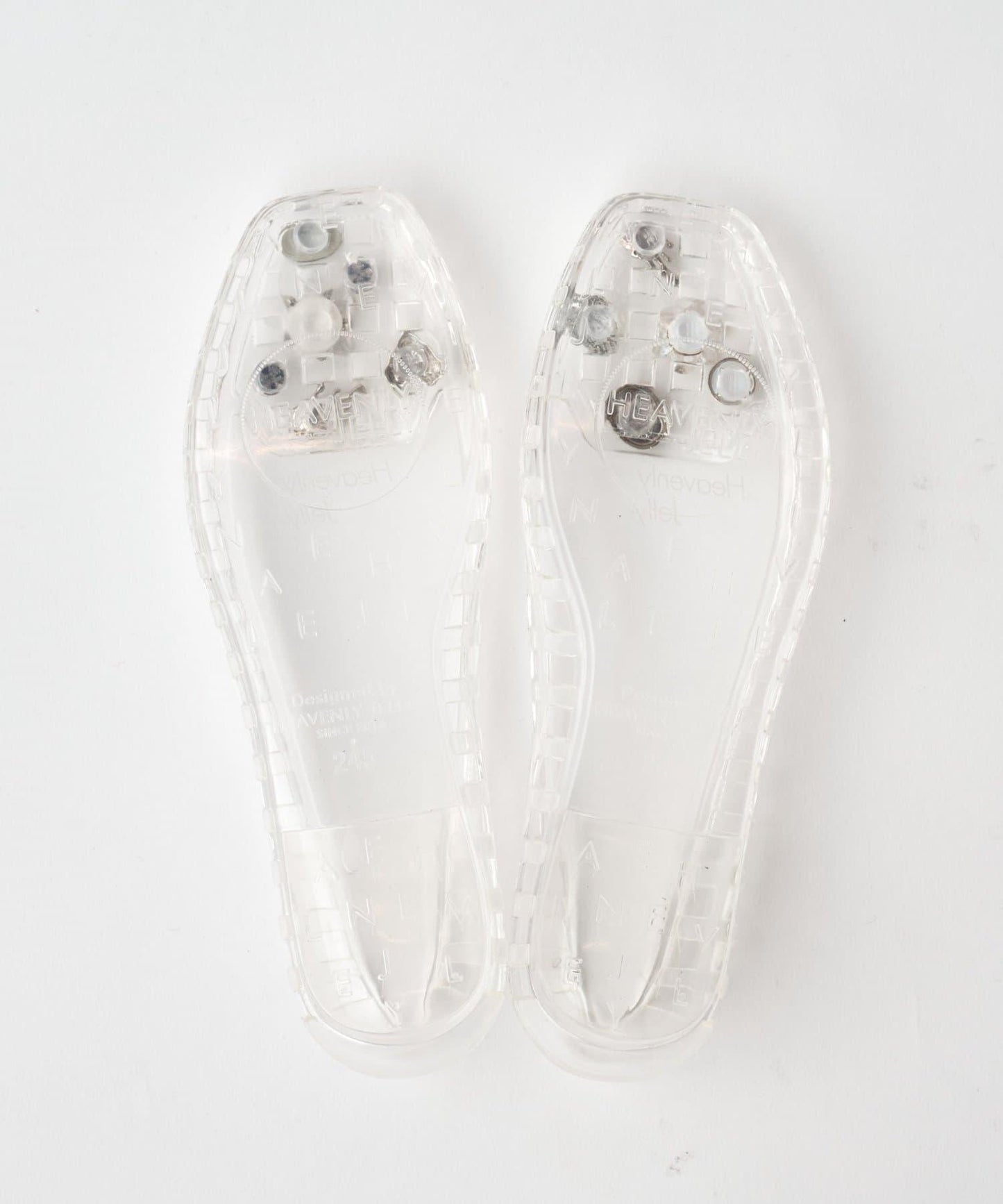 HEAVENLY JELLY 水鑽透明高跟鞋