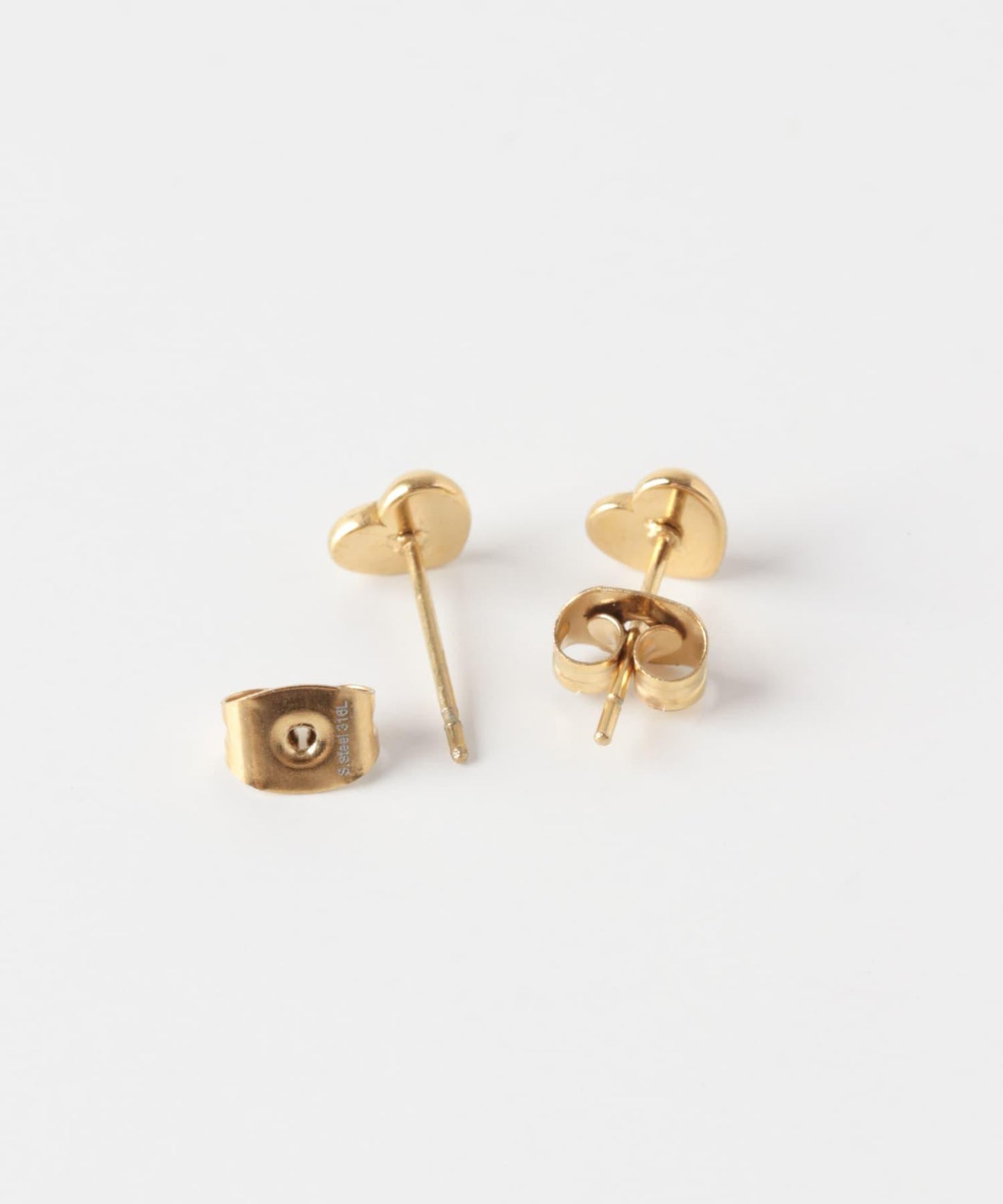 ステンレスモチーフプチピアス