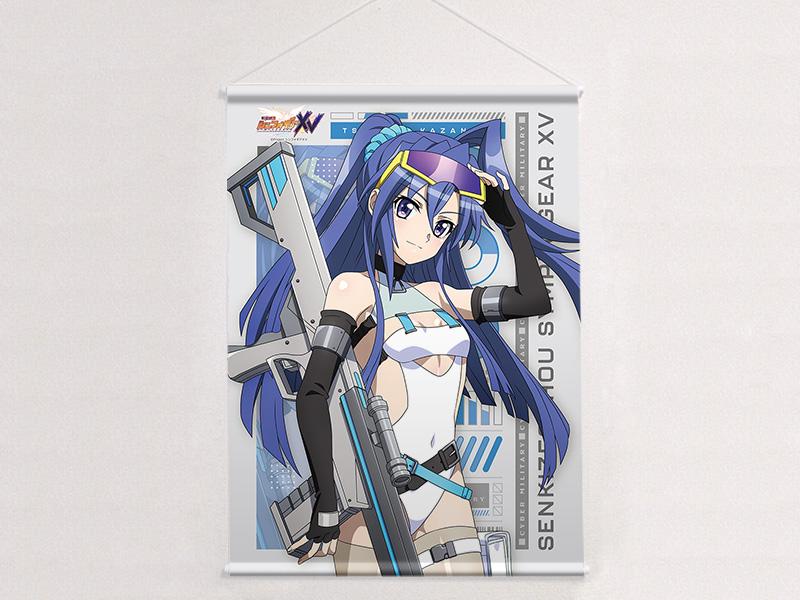 戦姫絶唱シンフォギアXV_描き下ろしB2タペストリー(翼/サイバーミリタリー)Wスエード