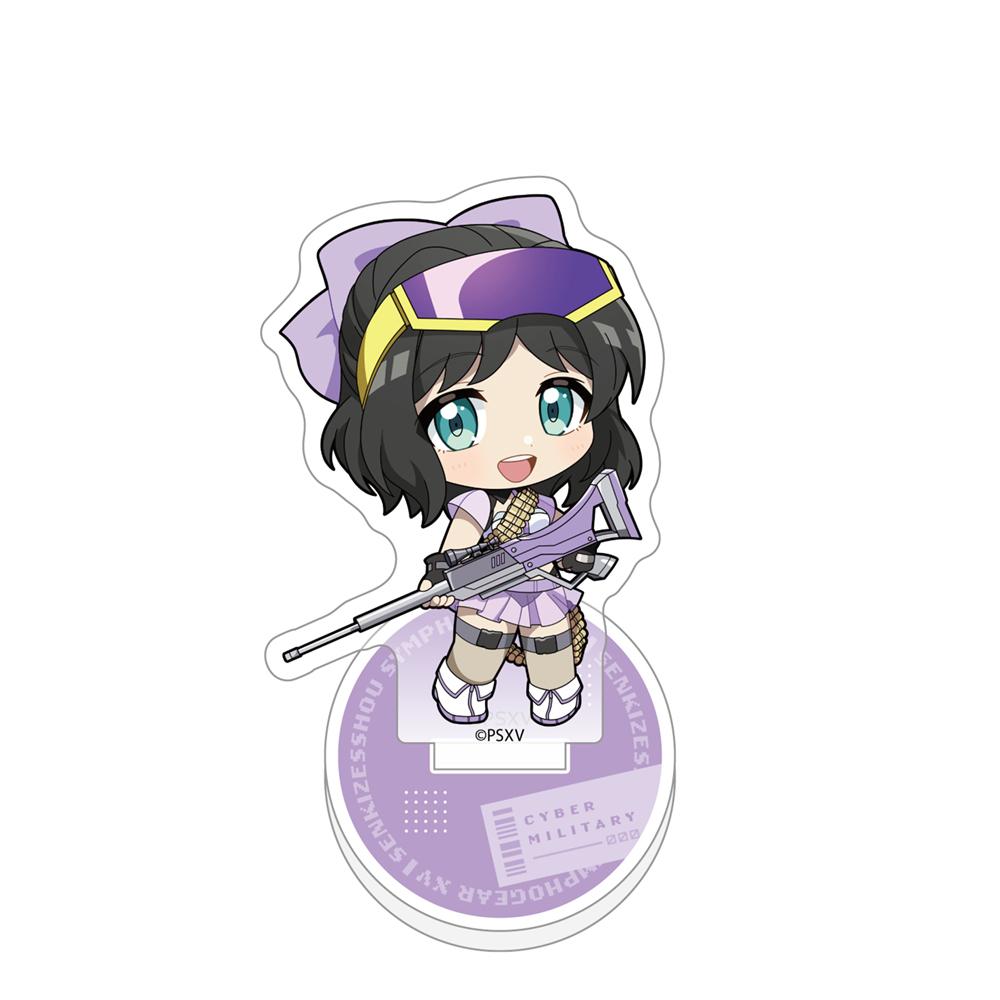 戦姫絶唱シンフォギアXV_アクリルメモスタンド(未来/サイバーミリタリー)