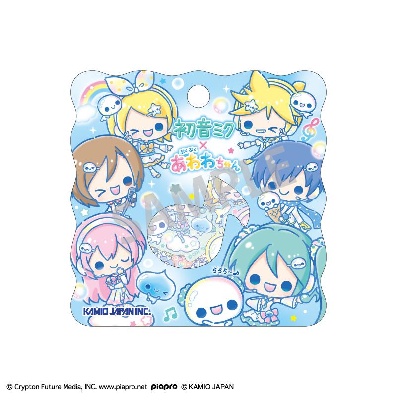 初音ミク(初音未來) ぷくぷくあわわちゃん 貼紙套裝