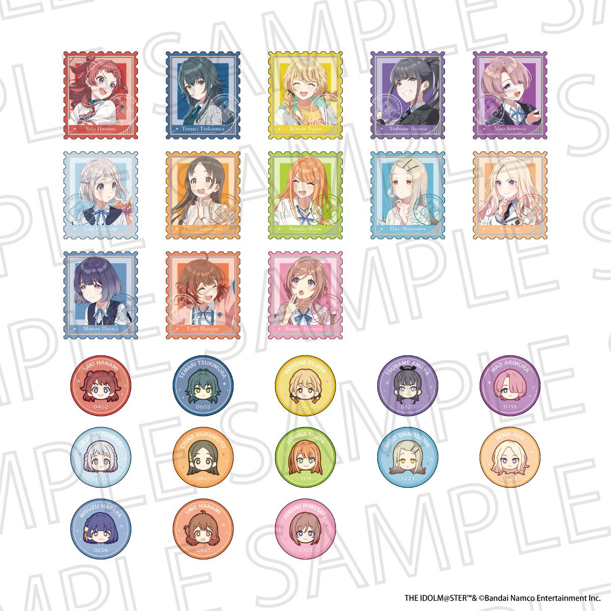 學園アイドルマスター トレーディング貼紙 【コンプリートBOX/13個入り】