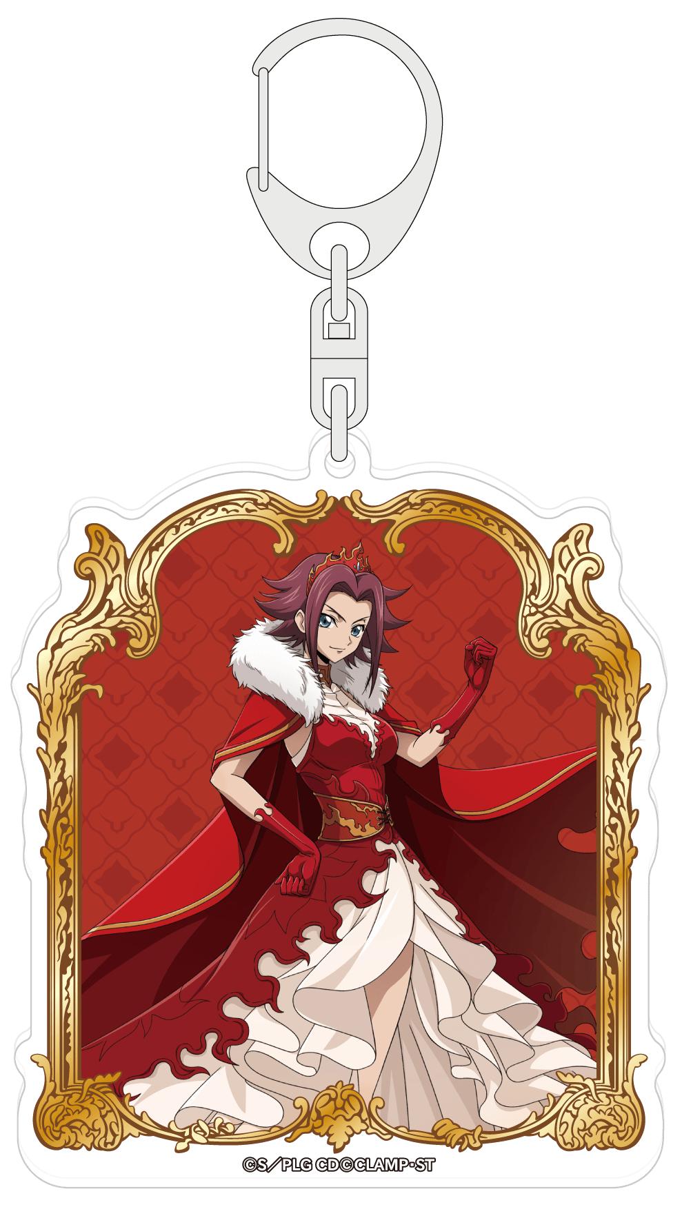 コードギアス 反逆のルルーシュ_ラメアクリルキーホルダー/カレン