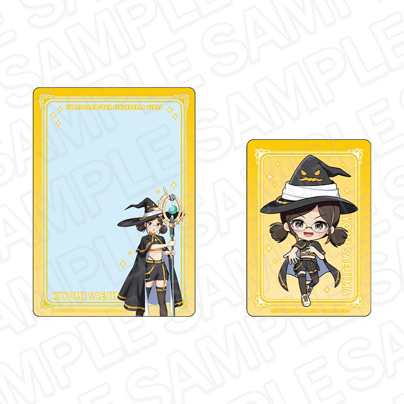 アイドルマスター シンデレラガールズ_硬質カードセット 冴島清美 サイバーウィッチ ver.